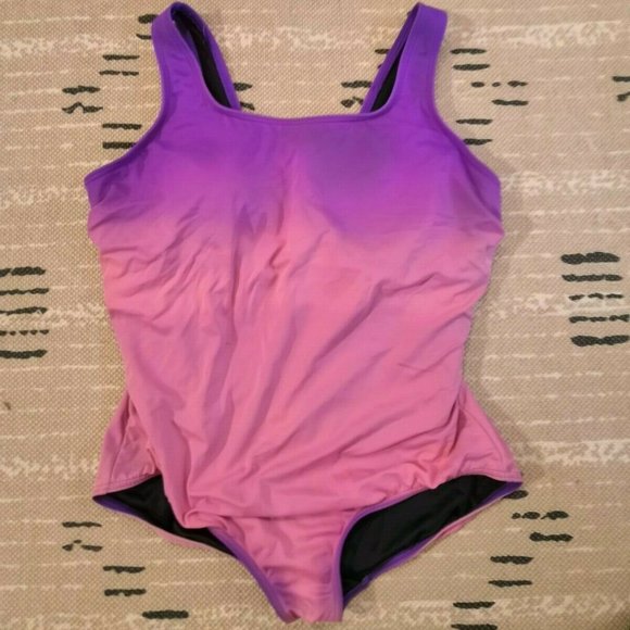 lands end ombre swimsuit